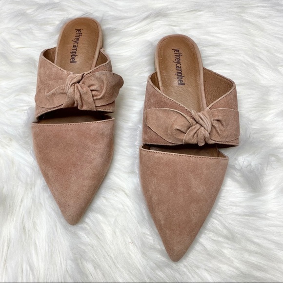 Anthropologie Jeffrey Campbell Charlin Bow Mules - Picture 4 of 8